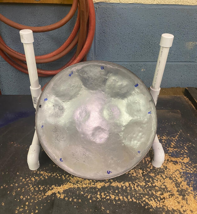 First Steel Pan Build