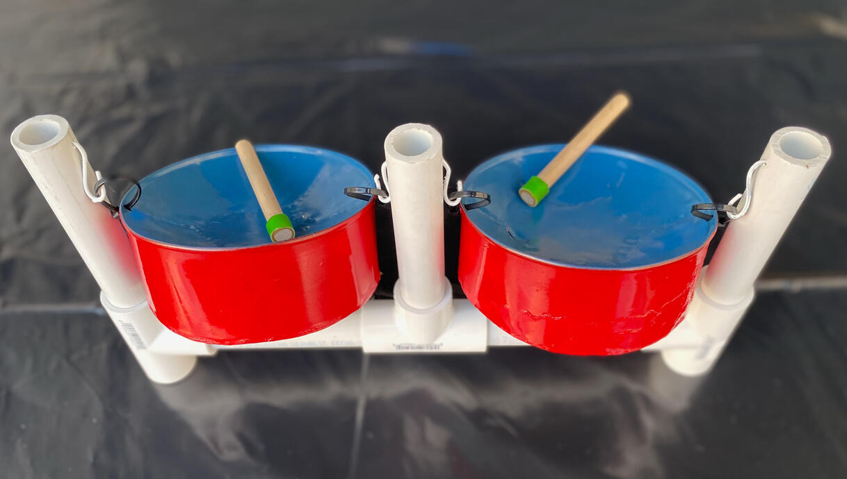 Smallest Double Tenor Pans